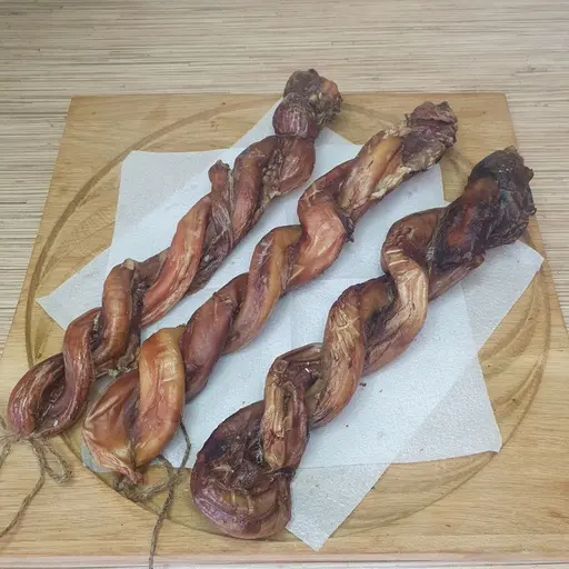 Бычий корень сушеный говяжий (косичка)