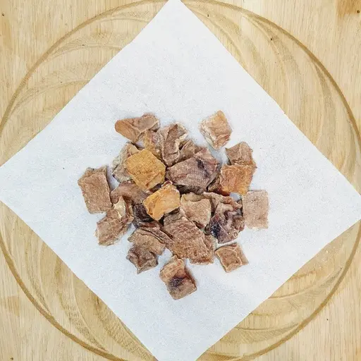 Вымя сушеное говяжье (кубики 2-3 см)