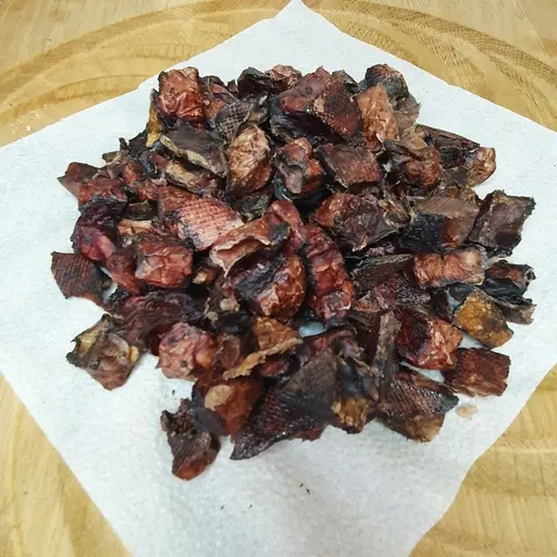 Легкое сушеное говяжье (кубики  2-3 см)